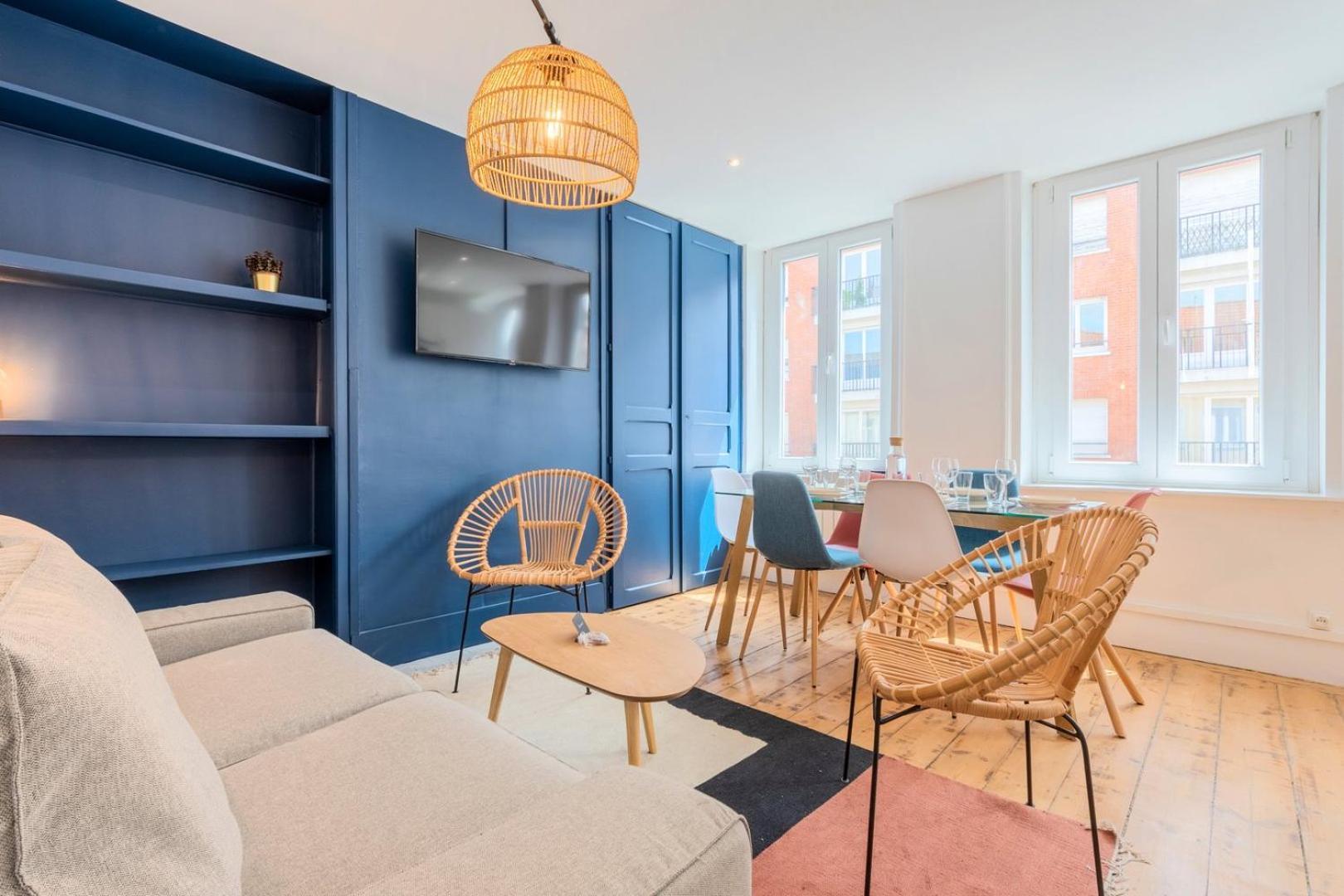 Bright 3-Bedroom 2-Bathroom Flat Lille Exteriör bild